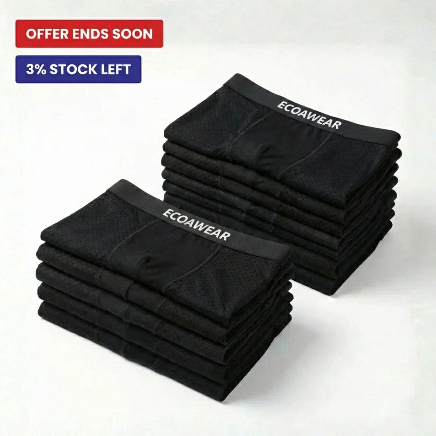 ECOAWEAR® Bamboo Boxers 5-Pack | Get 7 extra pairs FREE!