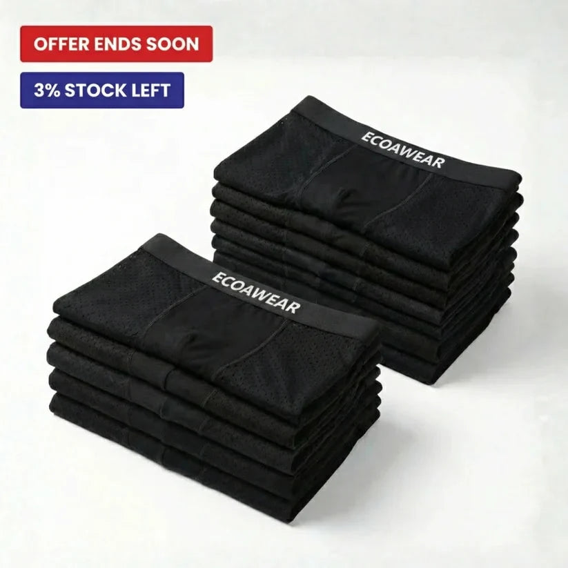 ECOAWEAR® Women's Bamboo Boxer Briefs 5-Pack | Get 5 extra pairs FREE