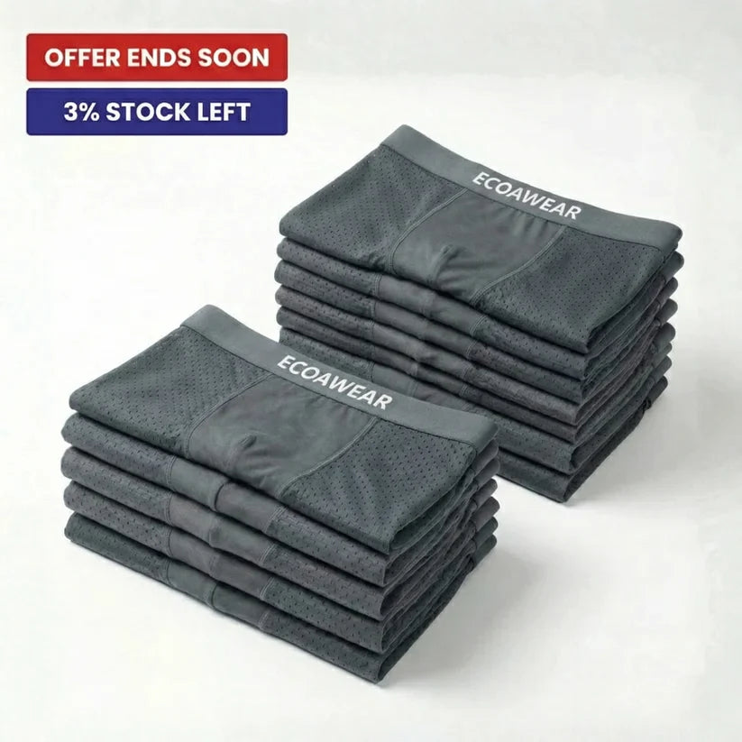 ECOAWEAR® Women's Bamboo Boxer Briefs 5-Pack | Get 5 extra pairs FREE
