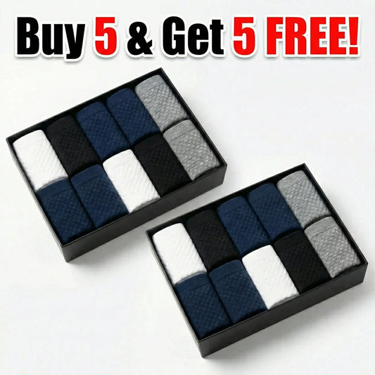 ECOAWEAR® Bamboo Socks 5-Pack | Get 5 extra FREE