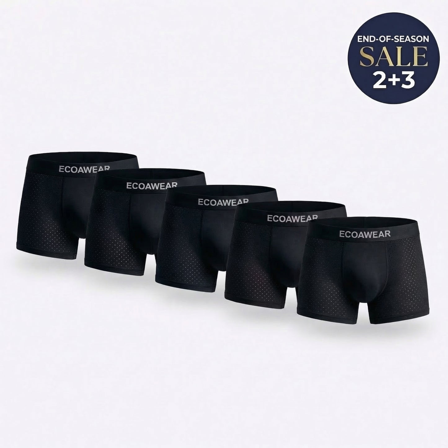 ECOAWEAR® Bamboo Boxers 2-Pack | Get 3 extra FREE