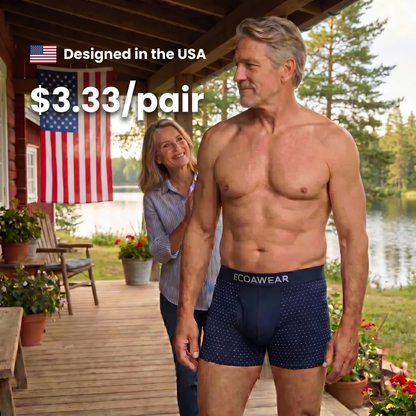 ECOAWEAR® Bamboo Boxers 5-Pack | Get 7 extra pairs FREE