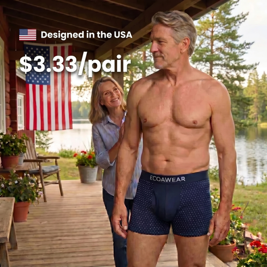 ECOAWEAR® Bamboo Boxers 5-Pack | Get 7 extra pairs FREE
